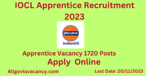 IOCL Apprentice Recruitment 2023