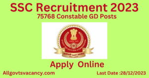 SSC Recruitment 2023