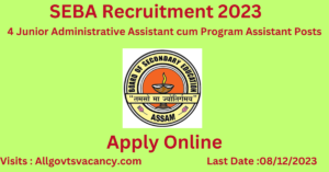 SEBA Recruitment